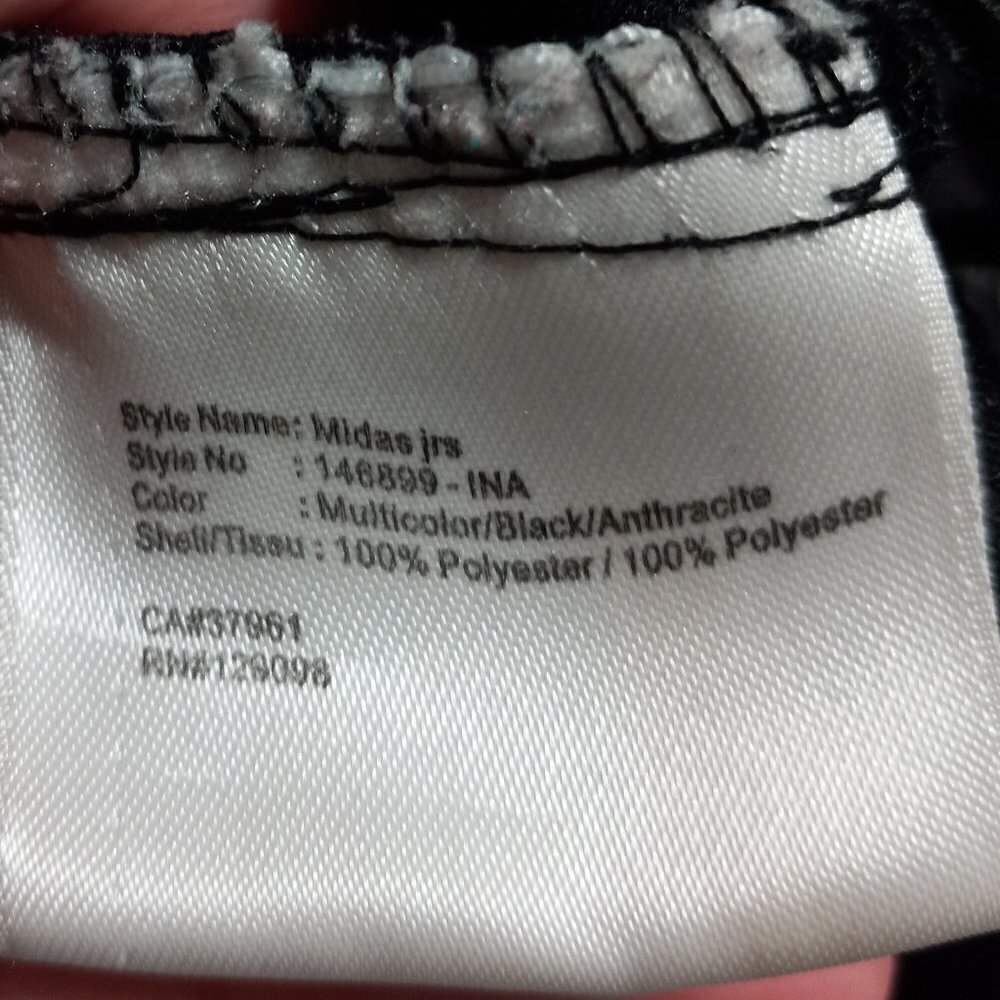 Mckinley Midas Jrs Multicolor Black Anthracite Winter Ski Jacket - Picture 6 of 9